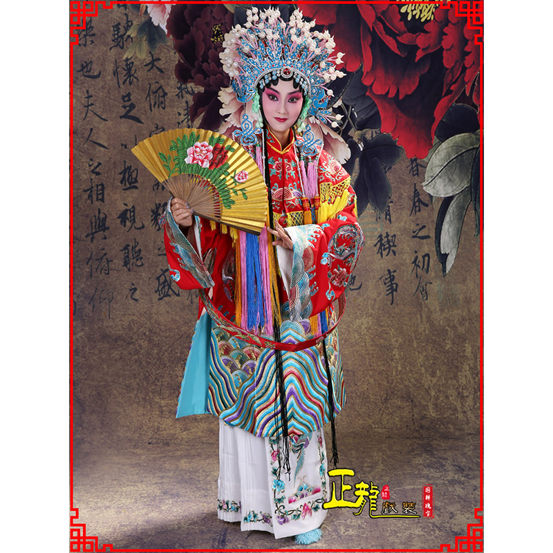 龙华凤袍杨贵妃贵妃醉酒 软绉团凤女蟒