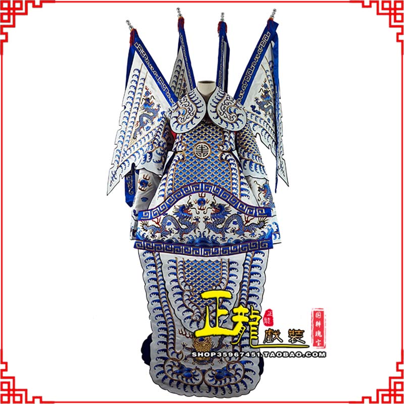 龙华武生武将大靠祥龙勾金